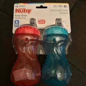Nuby 2 pack soft spout cups
